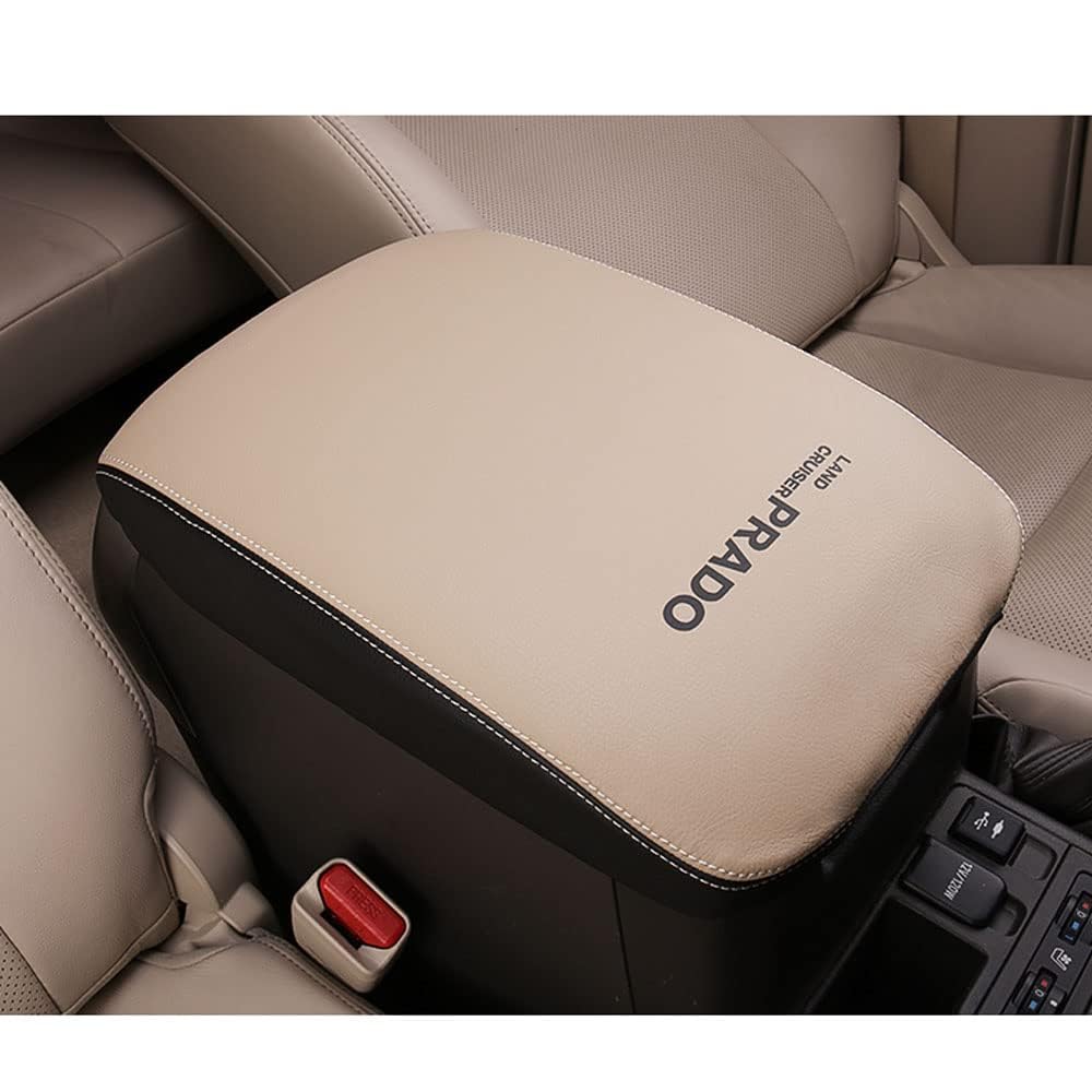 Great Luck High Quality Composite Leather Armrest Cover for Toyota Land Cruiser Prado Leather