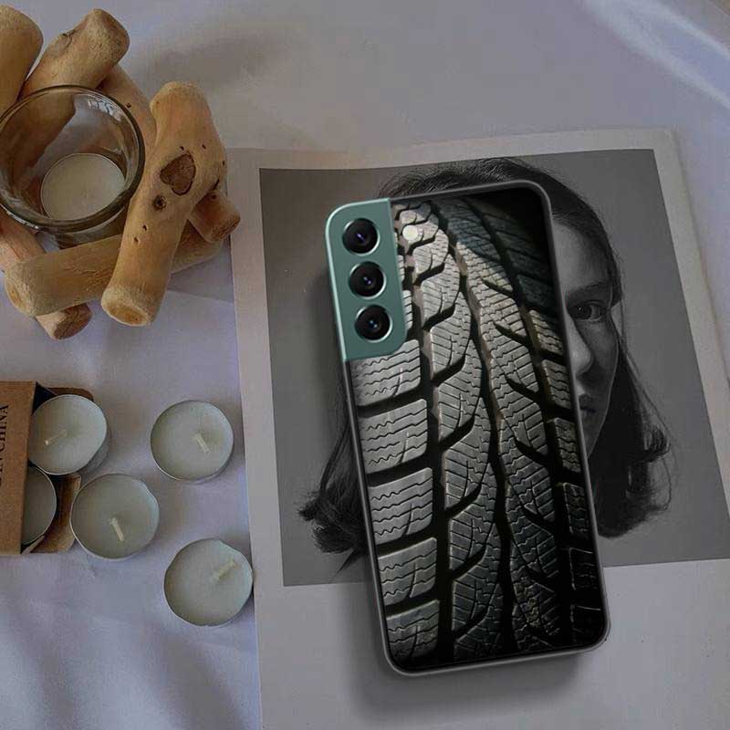 Pneu Roda de roda Telefone para Samsung Galaxy S20 FE S21 Plus S22 S23 S24 Ultra Case S10 S10E S9 S8 S7 Edge Capa Silicone Macio Coqu
