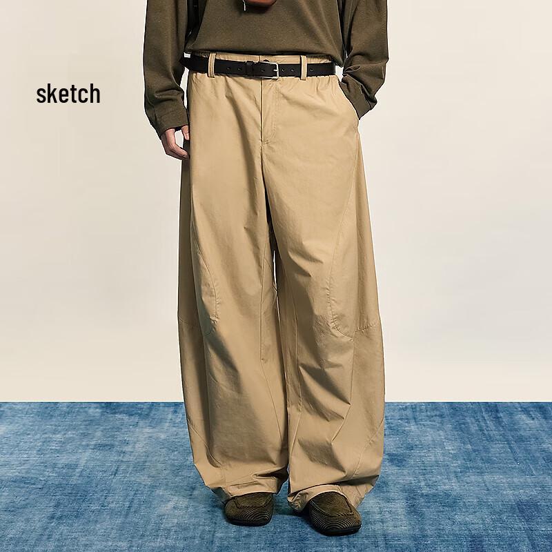 

CROQUIS Men s 2025 Autumn Casual Curved Blade Pants M