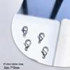 18k Gold-Plated Lobster Clasp Extender Chain with Beaded End Cap for DIY Bracelets & Necklaces