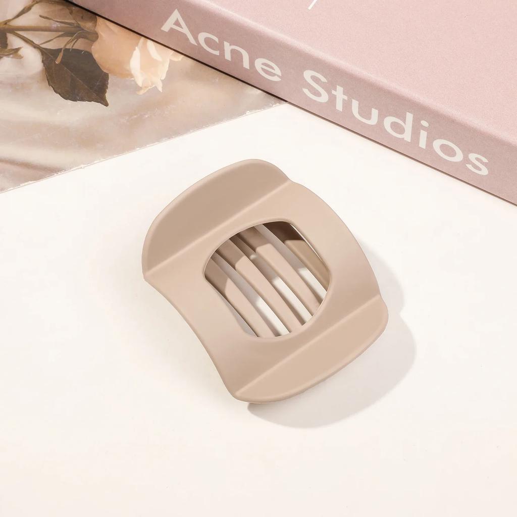 Nouvelles grandes et petites pinces à cheveux en PC pour femmes, accessoires pour cheveux antidérapants, épingles à cheveux vintage en forme d'arc en forme de griffe de canard, barrettes pour filles