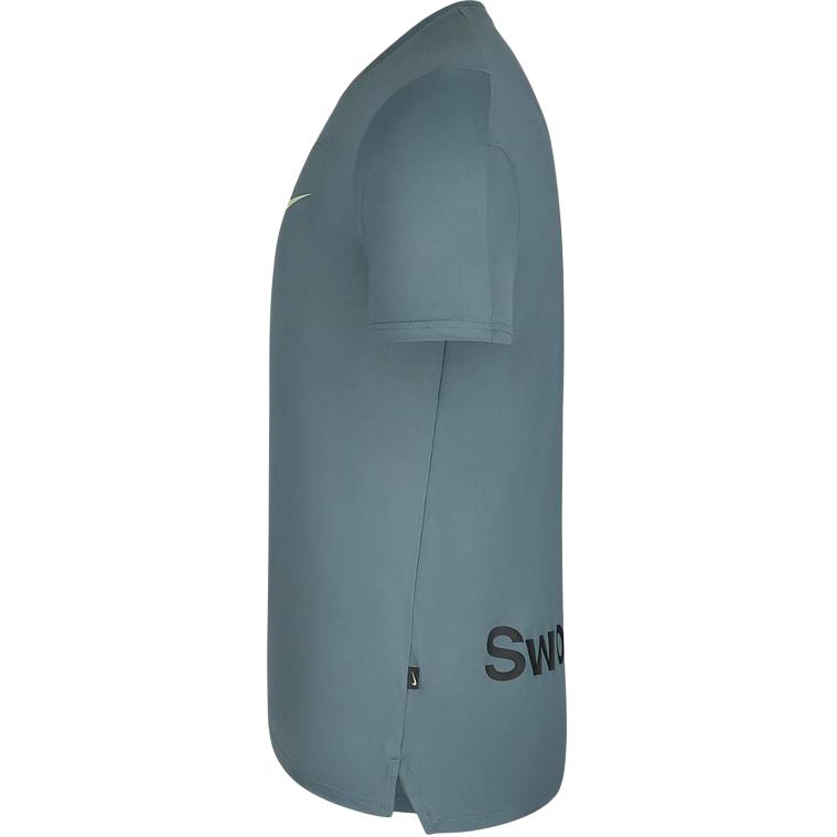 Nike Pro Dri-FIT Logo Print Crew Neck Short Sleeve T-Shirt Men Tops Green DX6305-387