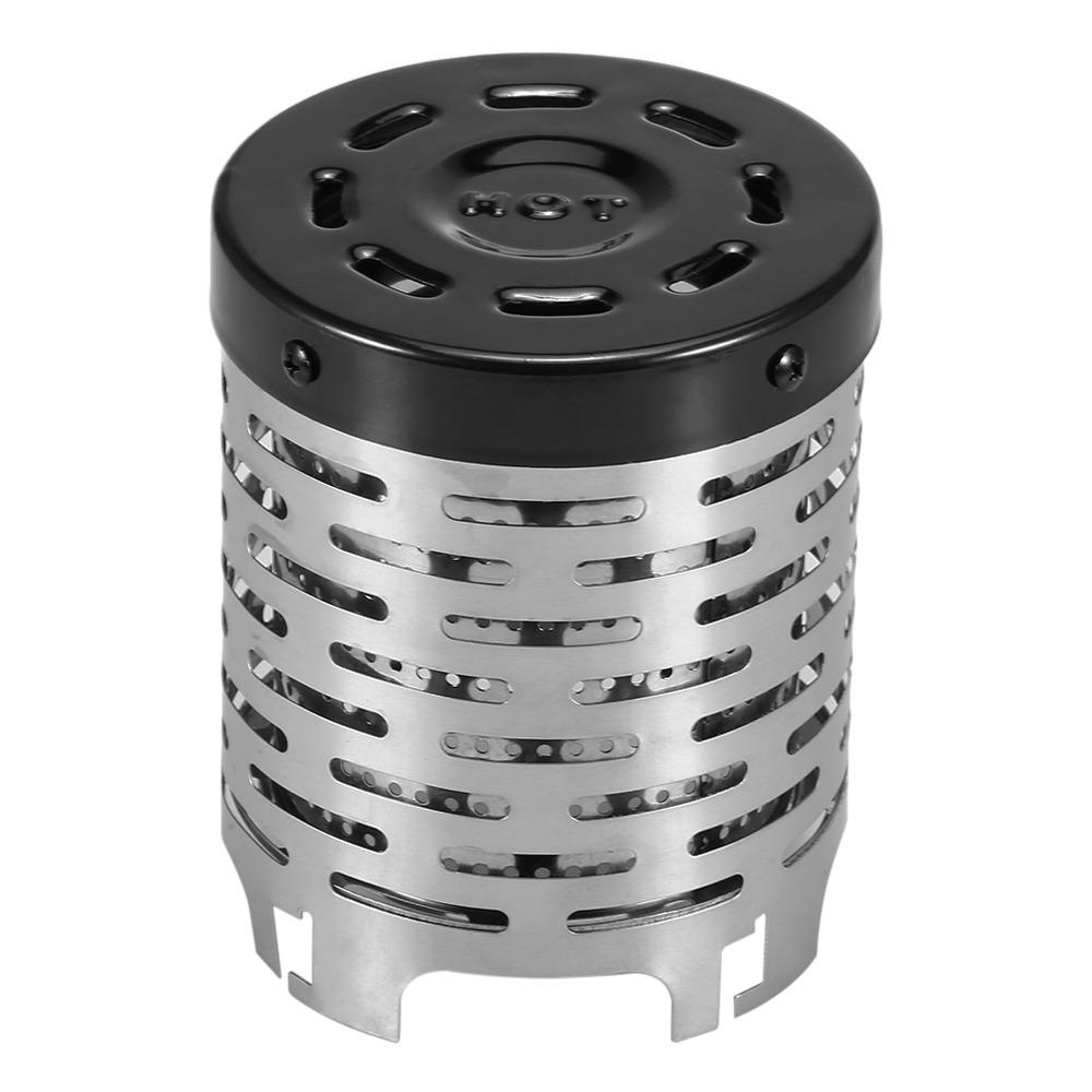 Stainless Steel Portable Heater With Handle Emergency Heater Durable Heating Cover Traveling