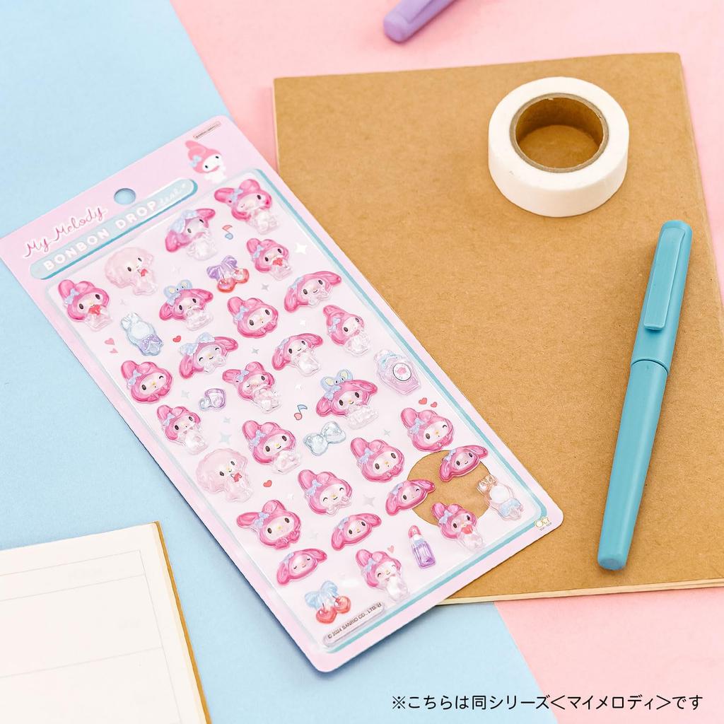 Stationery Sanrio Character 3D Bonbon Drop Hello Kitty S8542783 Sun-Star Stickers, Stickers, B,