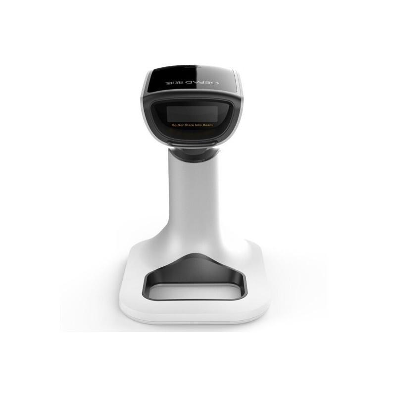 GEPAD SK-901 Wireless 1D Barcode Scanner with Charging Base
