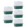 Plant Starter Tray 6 Cells Breathable Visible Reusable Heightened Plant Germination Tray for Gardening