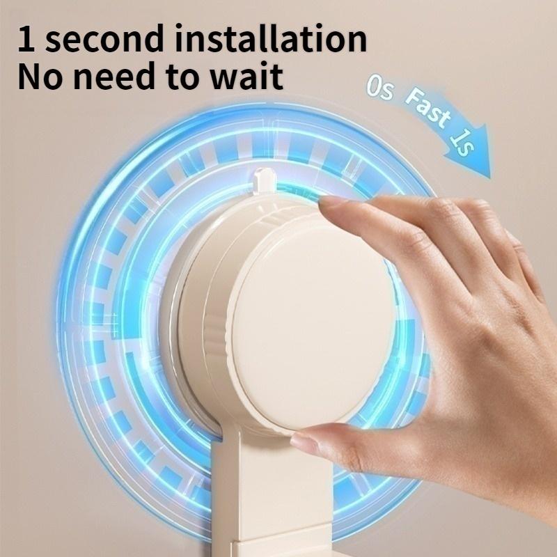 No Drill Suction Cup Extendable Rod Towel Rack Bathroom Storage Shelf Adjustable Shower Room Bath Towel Oganizer Hanger