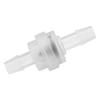 3-12mm Plastic One-WayValve Check Non-Return Valve Oil Gas Water  White Valve
