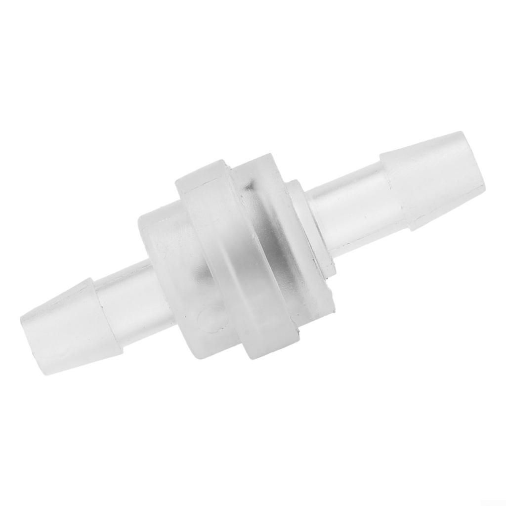 3-12mm Plastic One-WayValve Check Non-Return Valve Oil Gas Water  White Valve