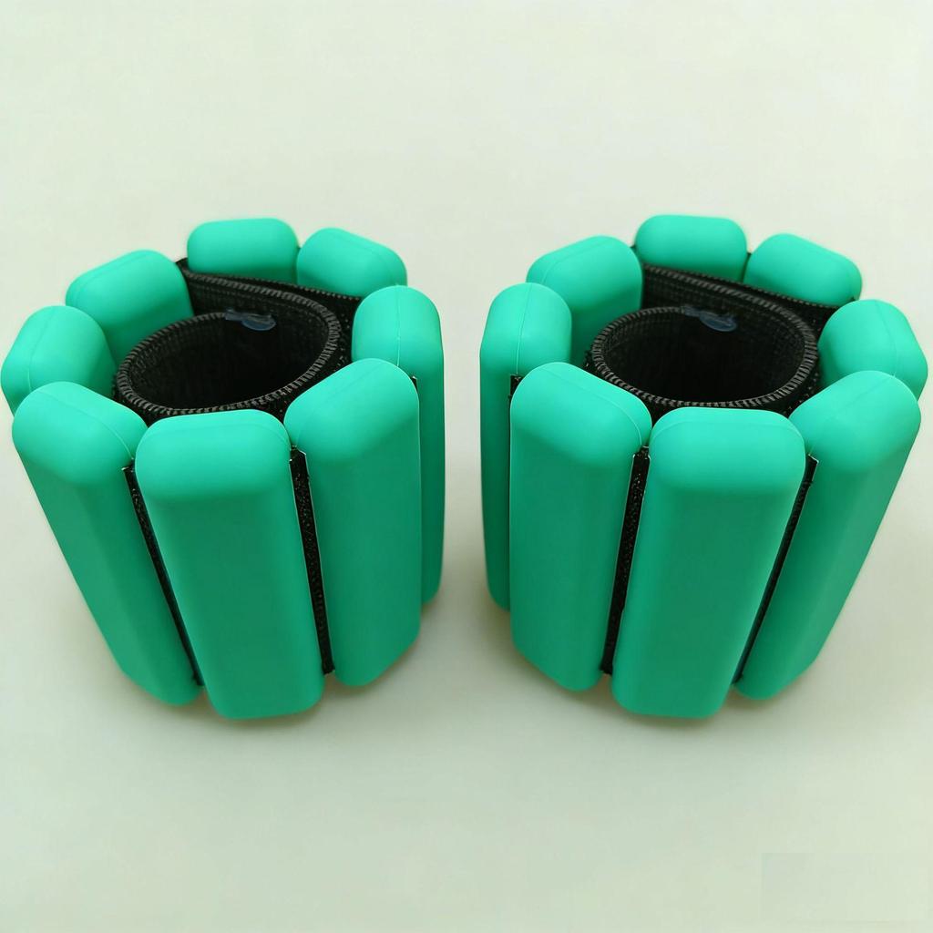 Silicone Weighted Wrist and Ankle Bands for Yoga and Fitness