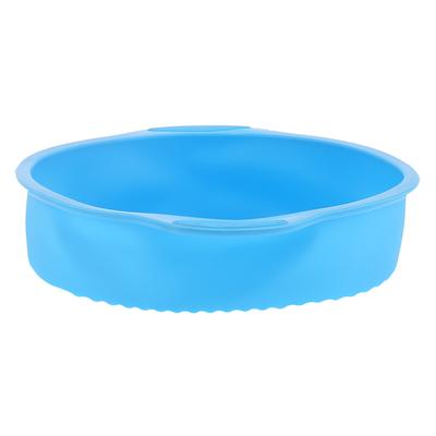Stampo Tondo in Silicone per Torta da 9 pollici, Antiaderente, per Cottura del Pane, per Cucina di Casa, Panificio(blu )