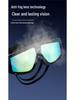 High-Definition Anti-Fog Adult Waterproof Swimming Goggles - Unisex Large Frame Design