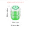 Car Wheel Tire Valves Caps Luminous Valve Dust Covers Accessories For Mercedes Benz AMG W203 W206 W220 W205 W211 W212 W201 W210 BJ1