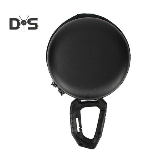 

Собачьи миски для кемпинга 2 в 1 из нержавеющей стали кормушка для домашних животных с водой и подвесной сумкой для хранения двойная миска для собак для путешествий на открытом воздухе чёрный