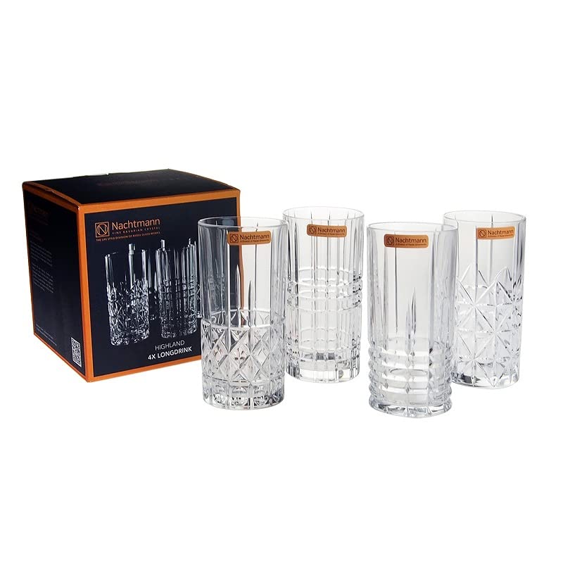 Nachtmann Highland Long Drink 445ml (4-pack) [Parallel Import]