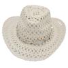 Ethnic Style Hollow Straw Hat Small Fresh Hand-Woven Elegant Idyllic Hawaiian Vacation Seaside Breathable