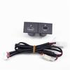 PD Type C QC3.0 USB Port Fast Charger Socket Panel Mount Kit for Ford Focus MK2