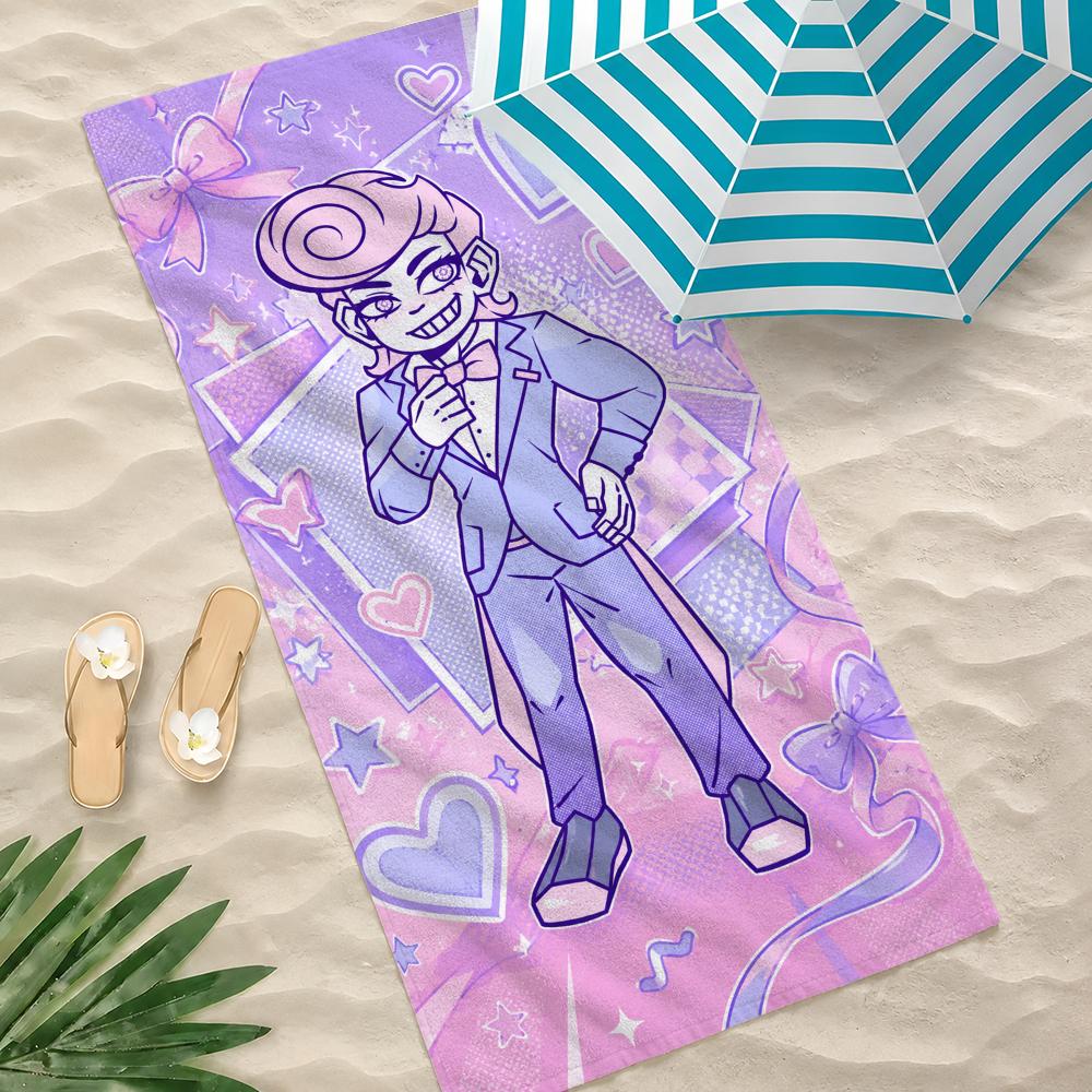 Game Blood Money Towel Microfiber Beach Towel Quick Dry Absorbent Soft for Swimming Yoga Resort Travel Camping