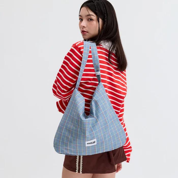 CHECKER ECO CROSS BAG LEMON