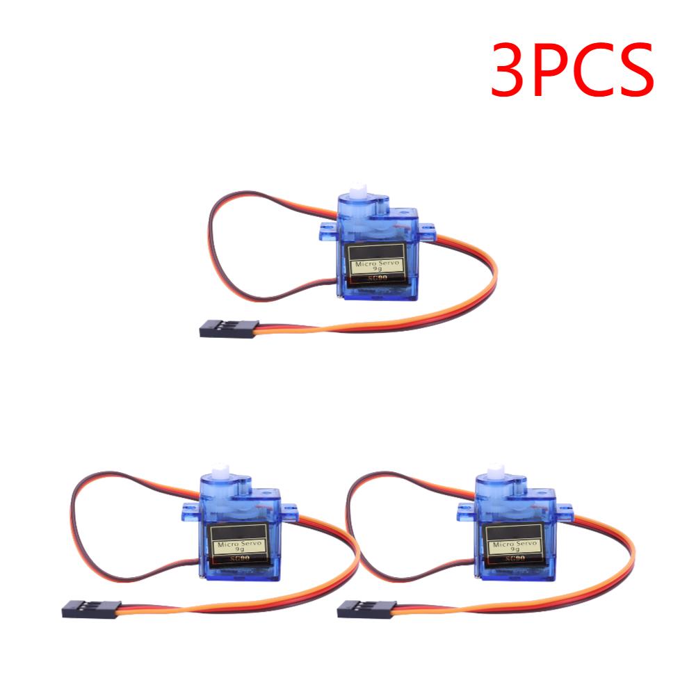 SG90 9G Micro Digital Servo Motor Fixed-Wing Servo Motor Controls 180/360 Degrees for Airplane Aeroplane Helicopter