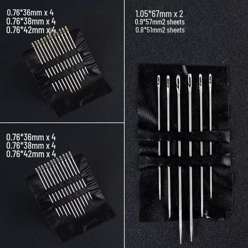 Elderly-Friendly Threadless Sewing Needles for Handmade Clothes