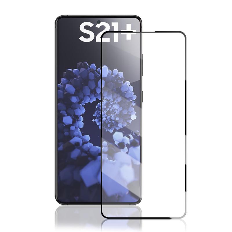 MOCOLO Complete Covering 3D Curved [Side Glue] Tempered Glass Screen Protector for Samsung Galaxy S21 Plus 5G