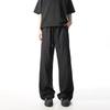 Laser Mesh Breathable Shock Pants Men's Summer Light and Thin American Functional Quick-drying Loose Straight Wide-leg Trousers