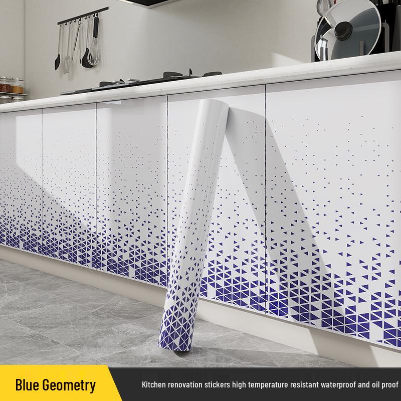 Autocollants muraux de cuisine résistants à l'huile et à l'eau: Papier peint pour cuisinière anti-moisissure, résistant aux hautes températures pour carrelage