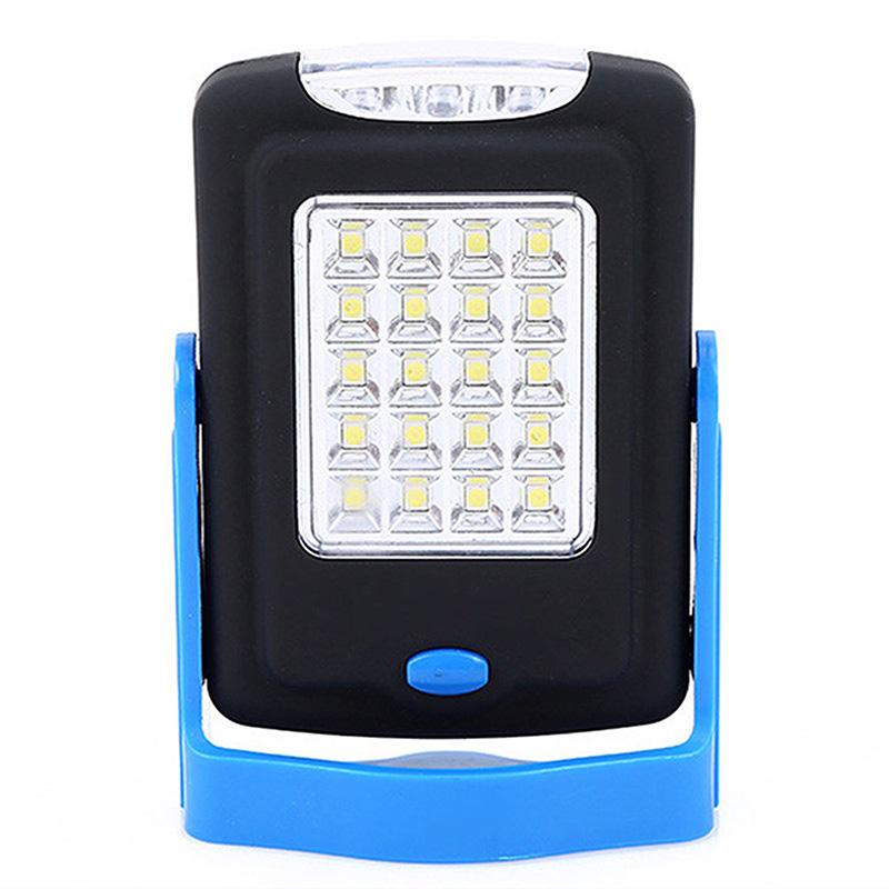 Portable COB LED Work Light for Camping Magnetic Inspecting Torch Flashlight Stand Hanging Emergency Hook Lantern