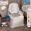 Portable Commode Chair for Adults: Ideal for Elderly, Pregnant Women, and Indoor Use
