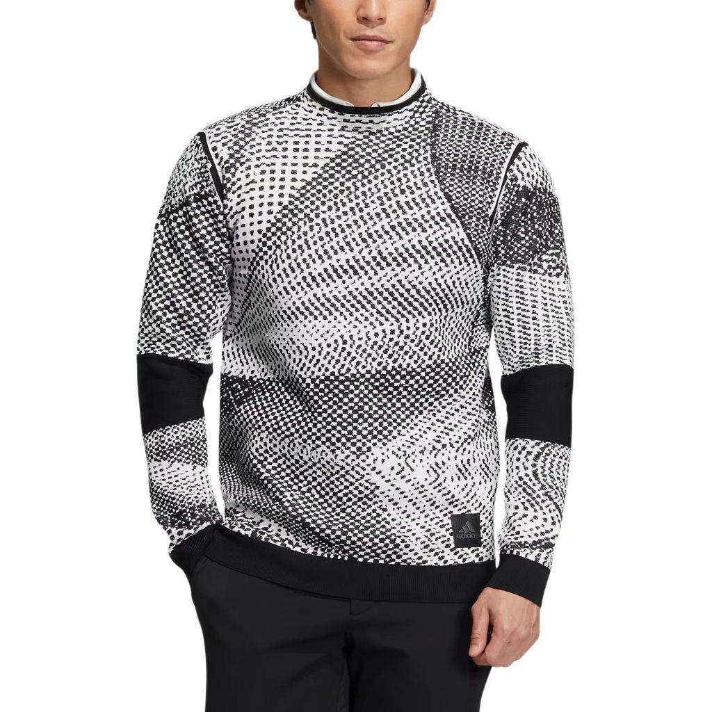 adidas Pk Gradacja Pasków Tył Zamek Błyskawiczny Slim Fit Sweter Dzianinowy Męski Top Szary HM7625