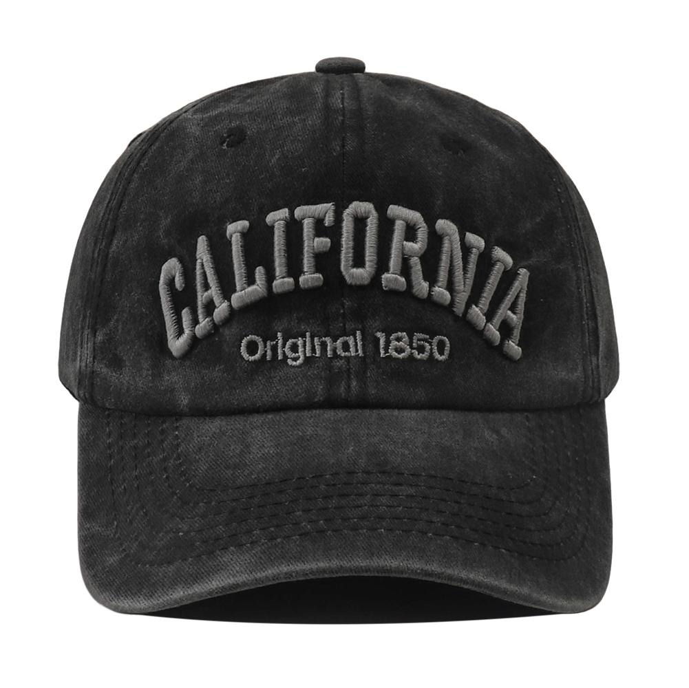 Casquettes de Baseball Réglables Utilisation Extérieure Chapeaux de Soleil Décontractés Pour Femmes Hommes Hip Hop Coton Lavé Casquette Snapback Mode Broderie Californie