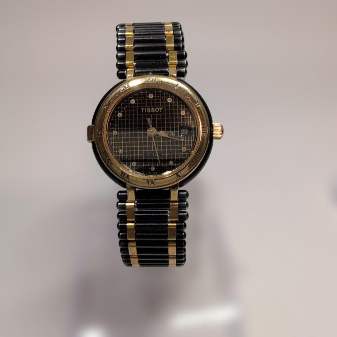Used TISSOT T.12 quartz ladies watch [working item]