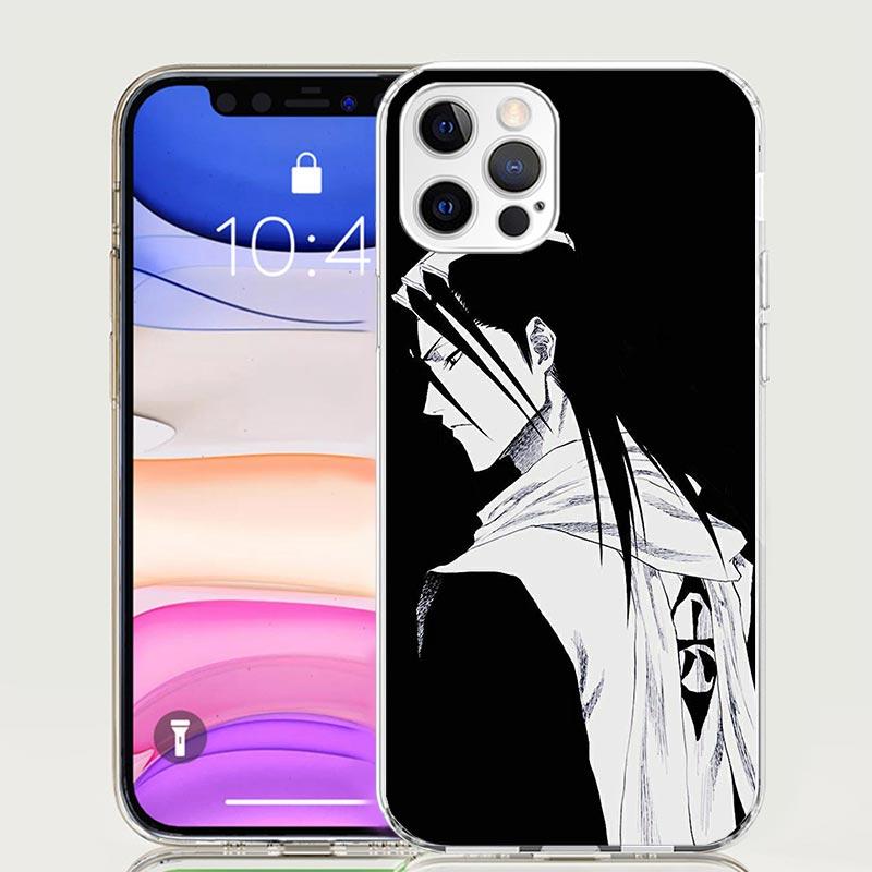 Bleach Kuchiki Byakuya Phone Case For iPhone 17 Air 16 15 Plus 11 14 Pro Max 13 Mini 12 7 8 + SE Pattern Art Customized Cover 17