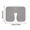 Microfiber Head Pad Towels U-Shaped Facial Pillow Covers Thickened Headrest Cushion Facial Care Beauty Spa Massage Supplies