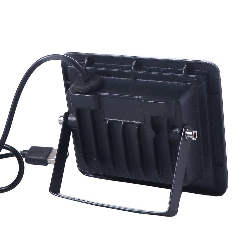 High Power UV LED Floodlight 10W UV Fluorescent Light Portable UVA Floodlight  Party Decoration