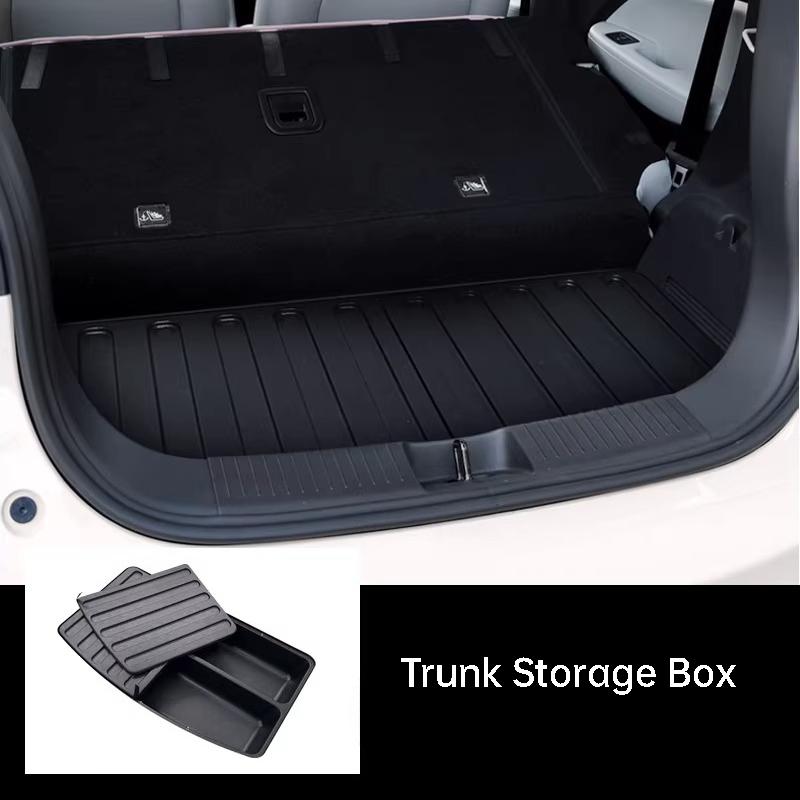 For Leapmotor T03 2024 Trunk Storage Box Trunk Cover Partition Stress-resistant Organizer Tray Car Interior Accessories