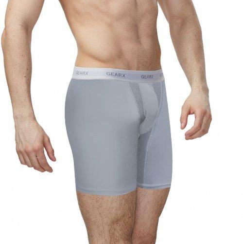 

[GearX] Premium Summer Mesh Auto-Separation Trunks [Shipped from Korea] 100% Authentic Grey - 95