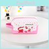 Cute Cartoon Shin Chan Series Pu Makeup Bag With Storage For Students And Travelers