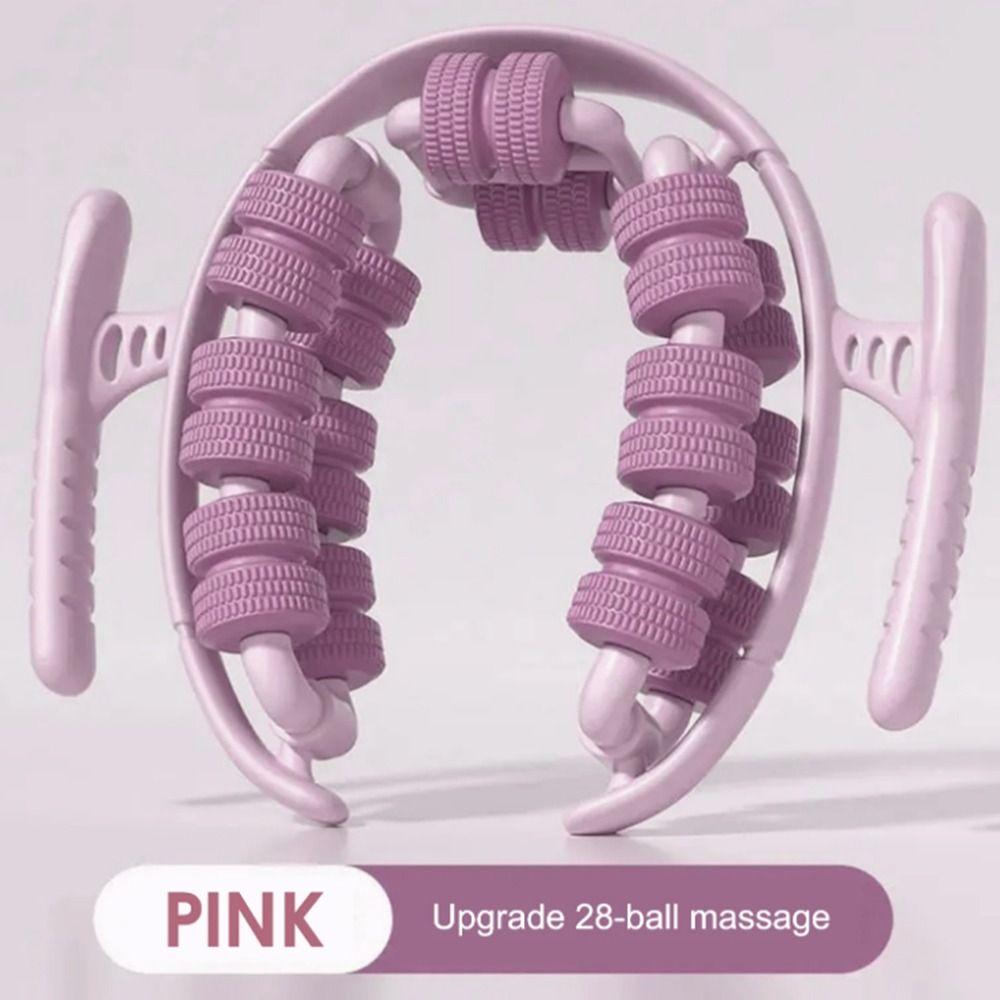 Ring-Shaped Annular Leg Clamp Massager Portable Manual Muscle Massager Roller  Post-Workout