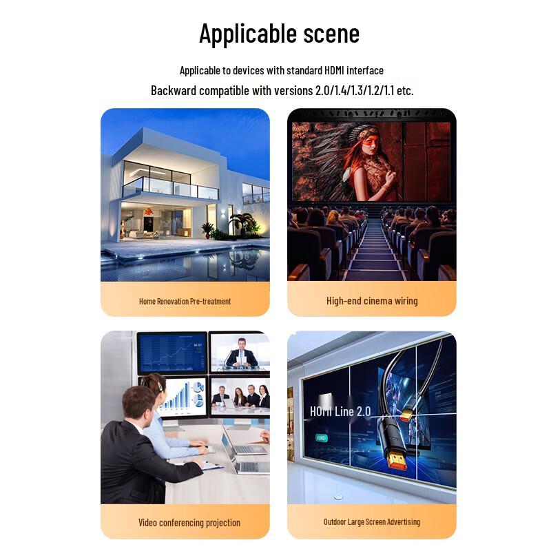 SAMZHE Fiber Optic HDMI 2.0 Cable