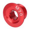 CANSUCC M20   Crank Cover Screws Corrosion Resistant Aluminum Alloy Crank Cover Screw  