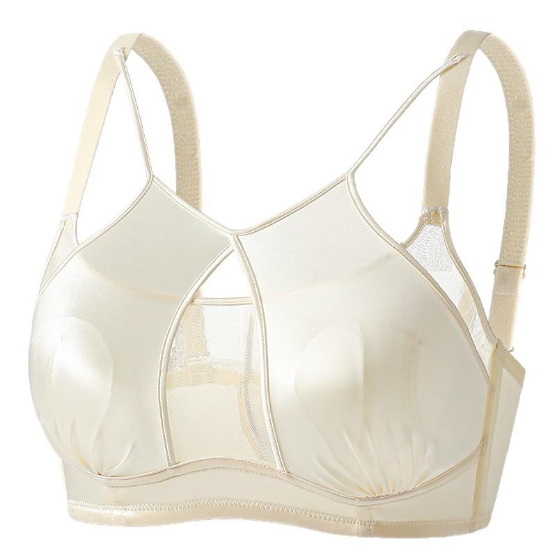 Puhas Iha Seksikas Võrkpitsist Aluspesu Naiste Üliõhuke Suure Rinnaga Väikese Külgmise Rinnaga Vältiv Rindade Vajumist Rinnahoidja Komplekt