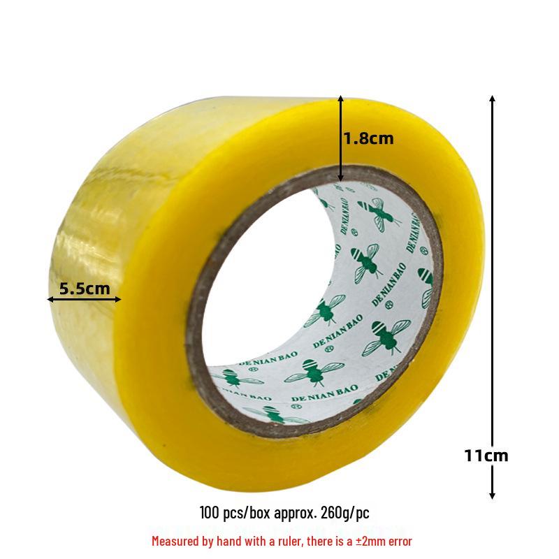 Bulk Transparent Packing Tape for Express Box Sealing
