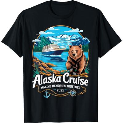 Matching Family Friends and Group Alaskan Alaska Cruise 2025 T-Shirt(2)