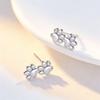 Cat Claw Fun Cute Small and Simple 925 Sterling Silver Jewelry Ins Exquisite Niche Design Stud Earrings  3957