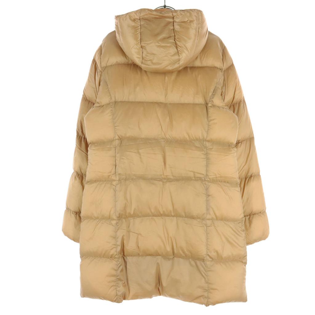 GOOD DAY Made In Myanmar Long Sleeve Light Down Coat LL Brown Women Used