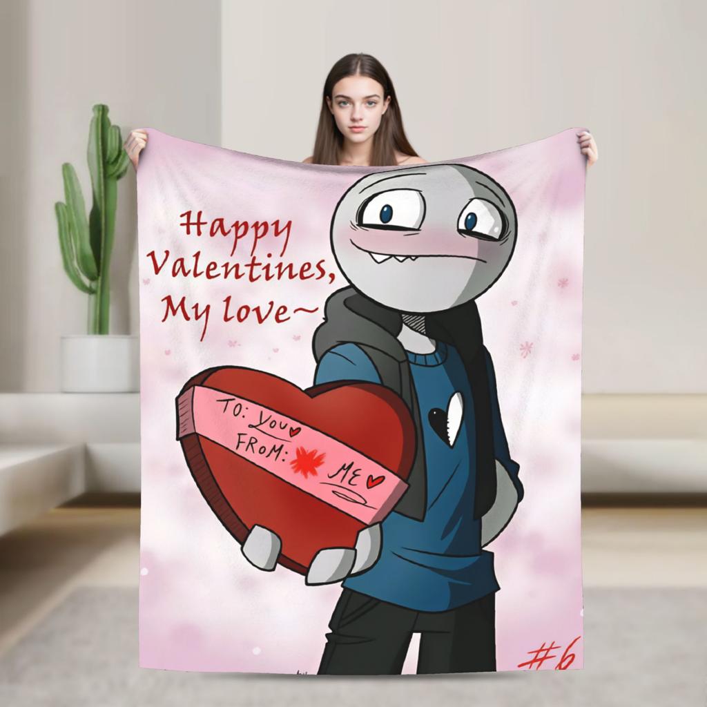 Peter Game YYour BBoyfriend Warm Blankets Travel Plush Bedding Throws Fluffy Couch Chair Flannel Bedspread Sofa Bed Cover