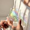 1/2 Stück Berg Glas Tasse Whiskey Glas Transparent Guanshan Wasser Tasse Bier Wein Flasche Milch Kaffee Becher Ästhetische Tasse