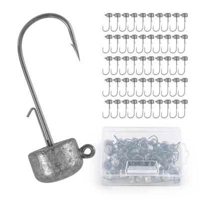 Goture Ned Rig Jig Head Set for and Light 50 Ajing, Rockfishing, Fishing, 3.5g, Hooks, #1/0